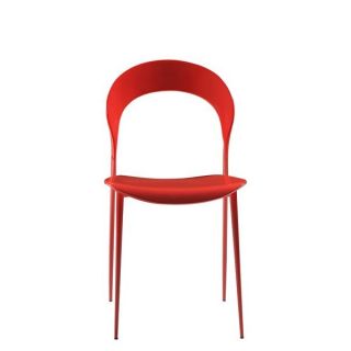 Chaise Design Arc Rouge   1 place   Rouge   55 x 43 x 81   Chaise