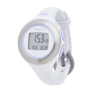 New Balance White HRT Slim Mini Watch