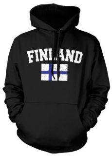(Cybertela) Finland Flag Sweatshirt Hoodie Country Pride