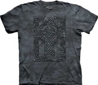 The Mountain Celtic Cross Adult Tee T shirt Clothing