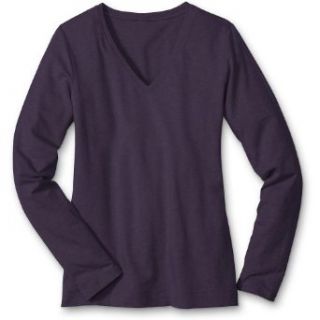 Eddie Bauer Easy Fit Jersey Long Sleeve V Neck T Shirt