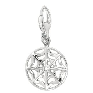 Silver Spider Web Charm Today: $28.49 5.0 (1 reviews)