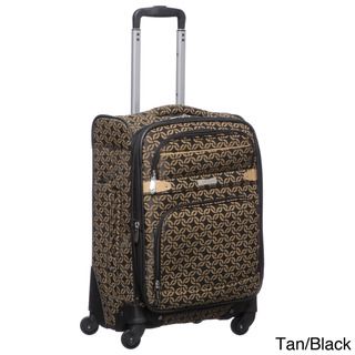 Anne Klein 2749C Scenic 20 inch Carry On Spinner Upright Suitcase