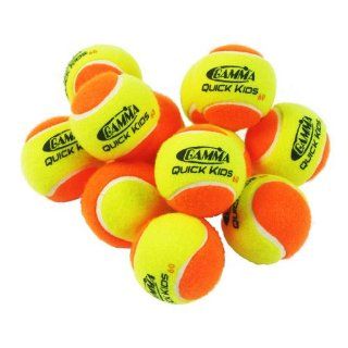 Gamma Quick Kids 60 Ball (12/Pack, Orange/Yellow) Sports