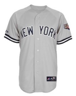 MLB New York Yankees Nick Swisher Road Gray Short Sleeve 6