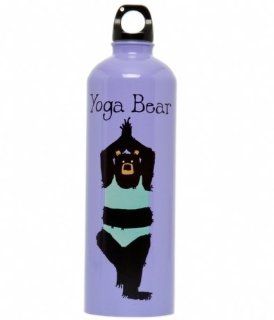 Hatley Yoga Bear Adult Water Bottle