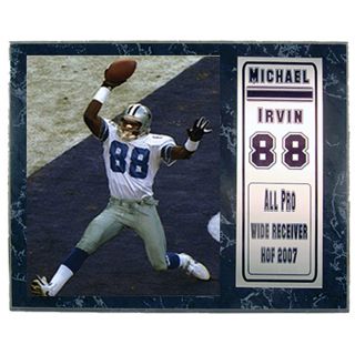 Michael Irvin 12 x 15 Stat Plaque