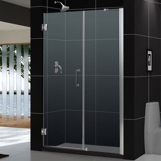 DreamLine Unidoor Frameless Shower Doors 60 61 inch Adjustable Showers