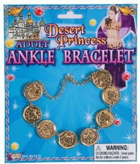 Coin Ankle Bracelet Clothing