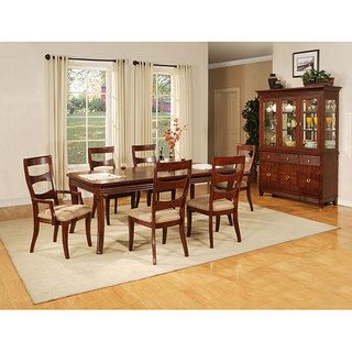 American Lifestyles 7 piece Solina Dining Table Set