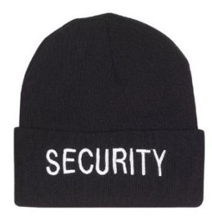 Embroidered Watch Cap  security: Clothing