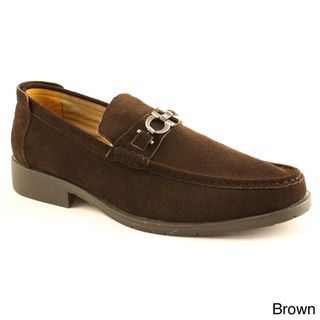 Zota Mens Suedette Buckled Loafers