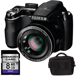 Fujifilm FinePix S4000 Digital Camera with 8GB Bundle