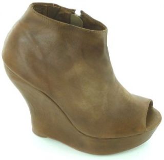 Jeffrey Campbell Tick Ns Tan Leather SIZE 10 Shoes