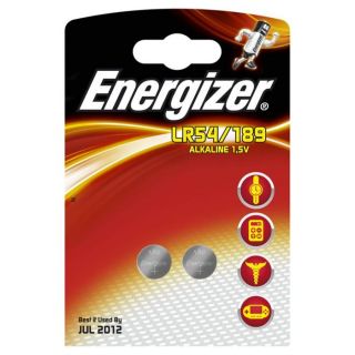 Energizer Pile bouton LR54 (pack de 2)   ENERGIZER Blister de 2