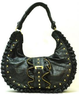 Baby Phat Hobo Handbag Purse, Black Clothing