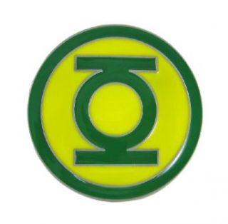 Pewter Finish Green Lantern Logo Belt Buckle Comics