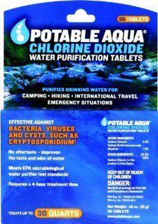 Potable Aqua Chlorine DioxideTablets