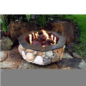Firescapes The Colorado Octagonal Natural Gas Fire Pit