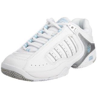 K Swiss Defier RS Womens Tennis Shoes White/Blue: Shoes