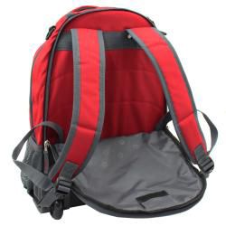 Wenger Swiss Gear Red 18 inch Rolling Carry On Backpack