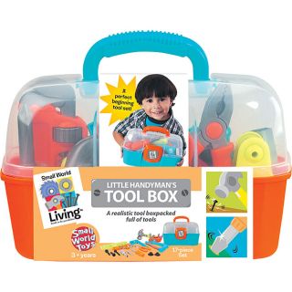 Small World Toys 17 piece Little Handymans Tool Box