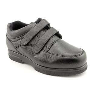 Drew Mens Traveler Velcro  Leather Casual Shoes   Extra Wide (Size