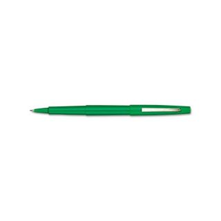 Papermate Point Guard Green Flair Porous Point Stick Pens (Pack of 12