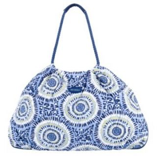 : Vera Bradley Starry Night Collection   Rope Handle Tote Bag: Shoes