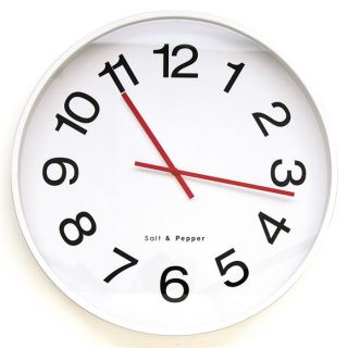Horloge Ronde Design 60 cm Salt & Pepper   Horloge Ronde Design 60 cm
