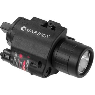 Barska Red Laser with 200 Lumen Flashlight