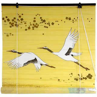 Rice Paper 48 inch Cranes Shoji Blind (China)
