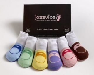 Jazzy Toes Baby Socks Loafers   Girls (0 12M) Clothing