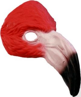 Pink Flamingo Mask for Halloween Costume Clothing