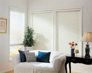 Faux wood 2 inch Blinds (54 in. x 64 in.)