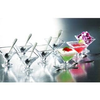 Fifth Avenue Crystal Lugano Taster Tinis 17 piece Serving Bowl Set
