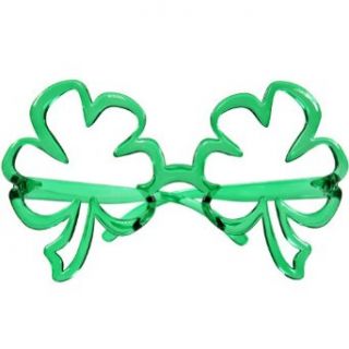 St. Patricks Day   Funky Shamrock Glasses Clothing