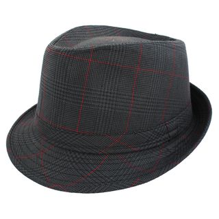 Faddism Fashion Black Fedora Hat