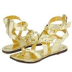 Baby Phat Amber Gold Sandals