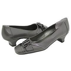 Vaneli Centy Grey Calf w/Matching Patent Pumps/Heels