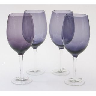 Certified International Plum 20 oz White Wine Glasses (Set of 8