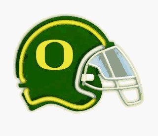PTC Intl 06154 Oregon Ducks Neon Football Helmet: Sports