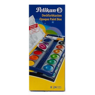Pelikan Opaque Watercolors Paint Box (Set of 24)
