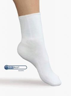 Smartknit Seamless Diabetic Wide Crew Socks Size Large