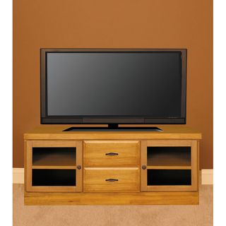CustomHouse Cabinetry Honey 60 inch TV Console