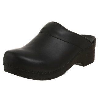 Dansko Mens Karl Box Leather Clog Shoes