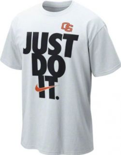 Oregon State Beavers Nike White Just Do It T Shirt