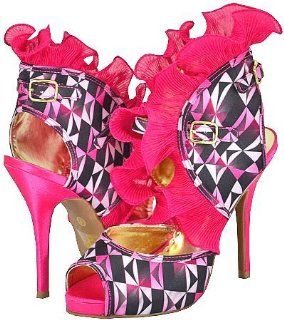 : Wild Rose Urban 68C Pink Multi Women Platform Pumps, 6 M US: Shoes
