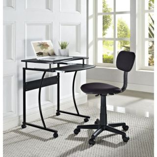 SCHOOL ensemble bureau et chaise   coloris noir   Achat / Vente BUREAU