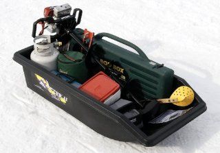 Otter® First Ice Sled Black